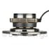 WE61555 by NTN - Wheel Bearing and Hub Assembly - Steel, Natural, with Wheel Studs