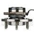 NTN WE61575 Wheel Bearing and Hub Assembly Wheel Bearing and Hub Assembly - Steel, Natural, with Wheel Studs