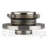WE61653 by NTN - Wheel Bearing and Hub Assembly - Steel, Natural, without Wheel Studs