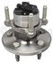 WE60461 by NTN - Wheel Bearing and Hub Assembly - Steel, Natural, with Wheel Studs