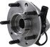 WE60718 by NTN - Wheel Bearing and Hub Assembly - Steel, Natural, with Wheel Studs