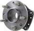 WE60746 by NTN - Wheel Bearing and Hub Assembly - Steel, Natural, with Wheel Studs