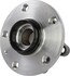 WE60756 by NTN - Wheel Bearing and Hub Assembly - Steel, Natural, without Wheel Studs