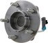 WE60702 by NTN - Wheel Bearing and Hub Assembly - Steel, Natural, with Wheel Studs