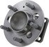 WE60717 by NTN - Wheel Bearing and Hub Assembly - Steel, Natural, with Wheel Studs