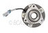 WE60801 by NTN - Wheel Bearing and Hub Assembly - Steel, Natural, with Wheel Studs