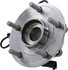 WE60927 by NTN - Wheel Bearing and Hub Assembly - Steel, Natural, with Wheel Studs