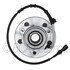 WE61047 by NTN - Wheel Bearing and Hub Assembly - Steel, Natural, with Wheel Studs