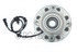 WE61049 by NTN - Wheel Bearing and Hub Assembly - Steel, Natural, with Wheel Studs