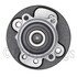 WE61063 by NTN - Wheel Bearing and Hub Assembly - Steel, Natural, without Wheel Studs