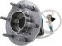 WE61536 by NTN - Wheel Bearing and Hub Assembly - Steel, Natural, with Wheel Studs