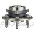 WE61544 by NTN - Wheel Bearing and Hub Assembly - Steel, Natural, with Wheel Studs