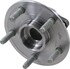 WE61566 by NTN - Wheel Bearing and Hub Assembly - Steel, Natural, with Wheel Studs