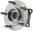 WE61821 by NTN - Wheel Bearing and Hub Assembly - Steel, Natural, with Wheel Studs