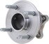 WE61823 by NTN - Wheel Bearing and Hub Assembly - Steel, Natural, with Wheel Studs