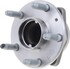 WE61831 by NTN - Wheel Bearing and Hub Assembly - Steel, Natural, with Wheel Studs