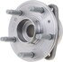 WE61832 by NTN - Wheel Bearing and Hub Assembly - Steel, Natural, with Wheel Studs