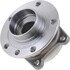 WE61827 by NTN - Wheel Bearing and Hub Assembly - Steel, Natural, with Wheel Studs