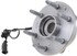 WE61845 by NTN - Wheel Bearing and Hub Assembly - Steel, Natural, with Wheel Studs