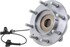 WE61849 by NTN - Wheel Bearing and Hub Assembly - Steel, Natural, with Wheel Studs