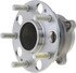 WE61863 by NTN - Wheel Bearing and Hub Assembly - Steel, Natural, with Wheel Studs