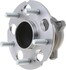 WE61862 by NTN - Wheel Bearing and Hub Assembly - Steel, Natural, with Wheel Studs