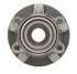 WE61877 by NTN - Wheel Bearing and Hub Assembly - Steel, Natural, with Wheel Studs