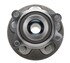 WE61872 by NTN - Wheel Bearing and Hub Assembly - Steel, Natural, with Wheel Studs