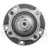 WE60641 by NTN - Wheel Bearing and Hub Assembly - Steel, Natural, without Wheel Studs