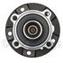 WE60642 by NTN - Wheel Bearing and Hub Assembly - Steel, Natural, without Wheel Studs