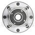WE60710 by NTN - Wheel Bearing and Hub Assembly - Steel, Natural, with Wheel Studs