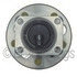 WE60712 by NTN - Wheel Bearing and Hub Assembly - Steel, Natural, with Wheel Studs