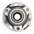 WE60701 by NTN - Wheel Bearing and Hub Assembly - Steel, Natural, with Wheel Studs