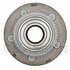 WE60743 by NTN - Wheel Bearing and Hub Assembly - Steel, Natural, with Wheel Studs