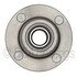 WE60776 by NTN - Wheel Bearing and Hub Assembly - Steel, Natural, with Wheel Studs