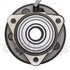 WE60766 by NTN - Wheel Bearing and Hub Assembly - Steel, Natural, with Wheel Studs