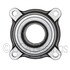 WE60786 by NTN - Wheel Bearing and Hub Assembly - Steel, Natural, without Wheel Studs