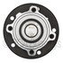 WE60805 by NTN - Wheel Bearing and Hub Assembly - Steel, Natural, without Wheel Studs