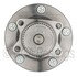 WE60807 by NTN - Wheel Bearing and Hub Assembly - Steel, Natural, with Wheel Studs