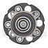 WE60846 by NTN - Wheel Bearing and Hub Assembly - Steel, Natural, with Wheel Studs