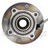 WE60884 by NTN - Wheel Bearing and Hub Assembly - Steel, Natural, with Wheel Studs