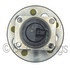 WE60888 by NTN - Wheel Bearing and Hub Assembly - Steel, Natural, with Wheel Studs