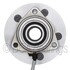 WE60869 by NTN - Wheel Bearing and Hub Assembly - Steel, Natural, with Wheel Studs