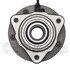 WE60878 by NTN - Wheel Bearing and Hub Assembly - Steel, Natural, with Wheel Studs