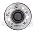 WE60905 by NTN - Wheel Bearing and Hub Assembly - Steel, Natural, with Wheel Studs