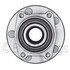 WE60909 by NTN - Wheel Bearing and Hub Assembly - Steel, Natural, with Wheel Studs