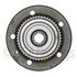 WE60911 by NTN - Wheel Bearing and Hub Assembly - Steel, Natural, without Wheel Studs