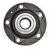 WE60941 by NTN - Wheel Bearing and Hub Assembly - Steel, Natural, without Wheel Studs