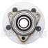 WE60966 by NTN - Wheel Bearing and Hub Assembly - Steel, Natural, with Wheel Studs