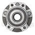 WE60969 by NTN - Wheel Bearing and Hub Assembly - Steel, Natural, with Wheel Studs